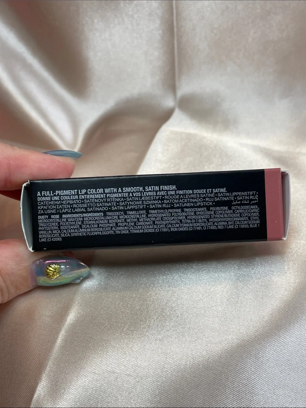 Anastasia Beverly Hills Satin Lipstick - Dusty Rose - NIB $26 MSRP